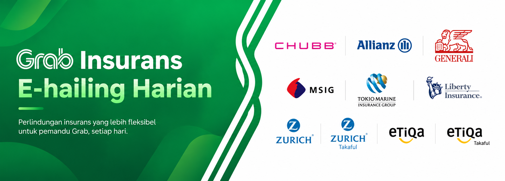 Grab Insurans E-Hailing Harian