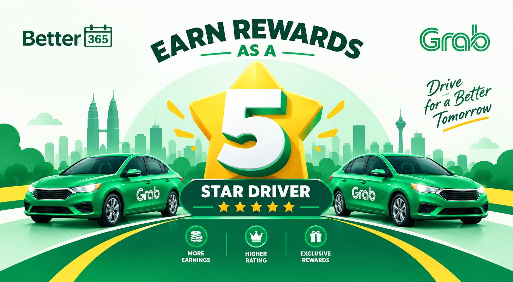 Persediaan Pemandu GrabCar