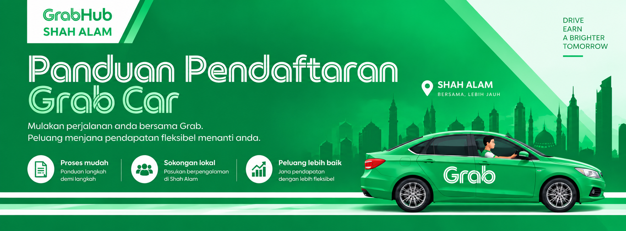 Panduan Pendaftaran Grab Car