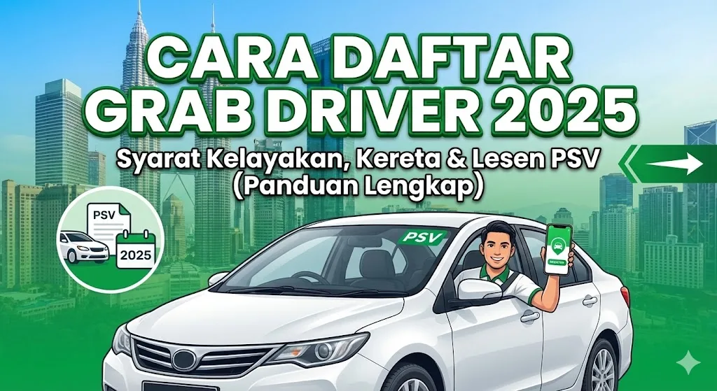 Cara Daftar Grab Driver 2025